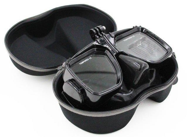 Ochranné pouzdro k brýlím ZDARMA - Brýle na potápění pro GoPro, SJCAM, LAMAX, Xiaomi Yi a další