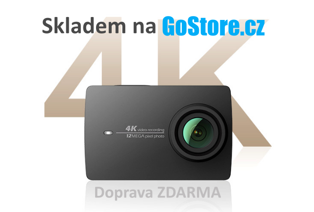 Kamera Xiaomi Yi 2 doprava zdarma