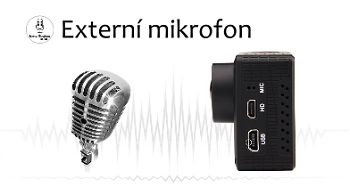 Mikrofon pro kameru GitUp Git2