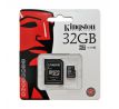 Paměťová karta Kingston microSDHC 32GB UHS-I + adaptér SDC10G2/32GB